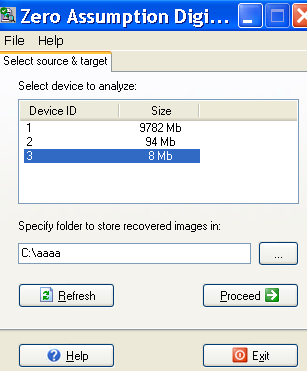image recovery