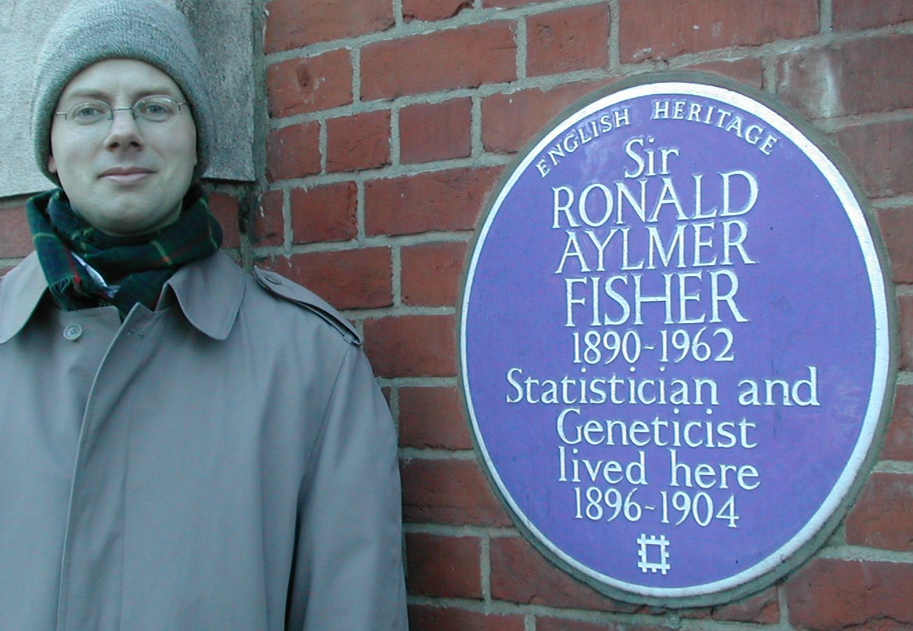 Ronald Fisher plaque